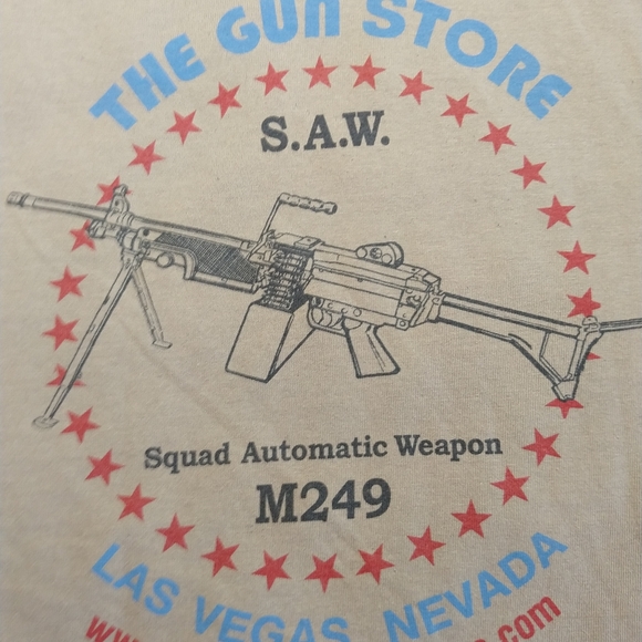 THE GUN STORE Las Vegas MENS T-Shirt - Picture 3 of 5